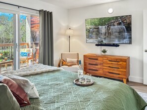 1 chambre, fer et planche Ă repasser, Wi-Fi gratuit, draps fournis