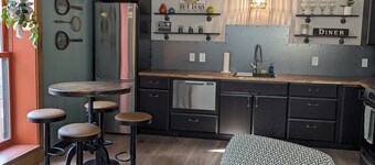 Downtown loft w/ game theme