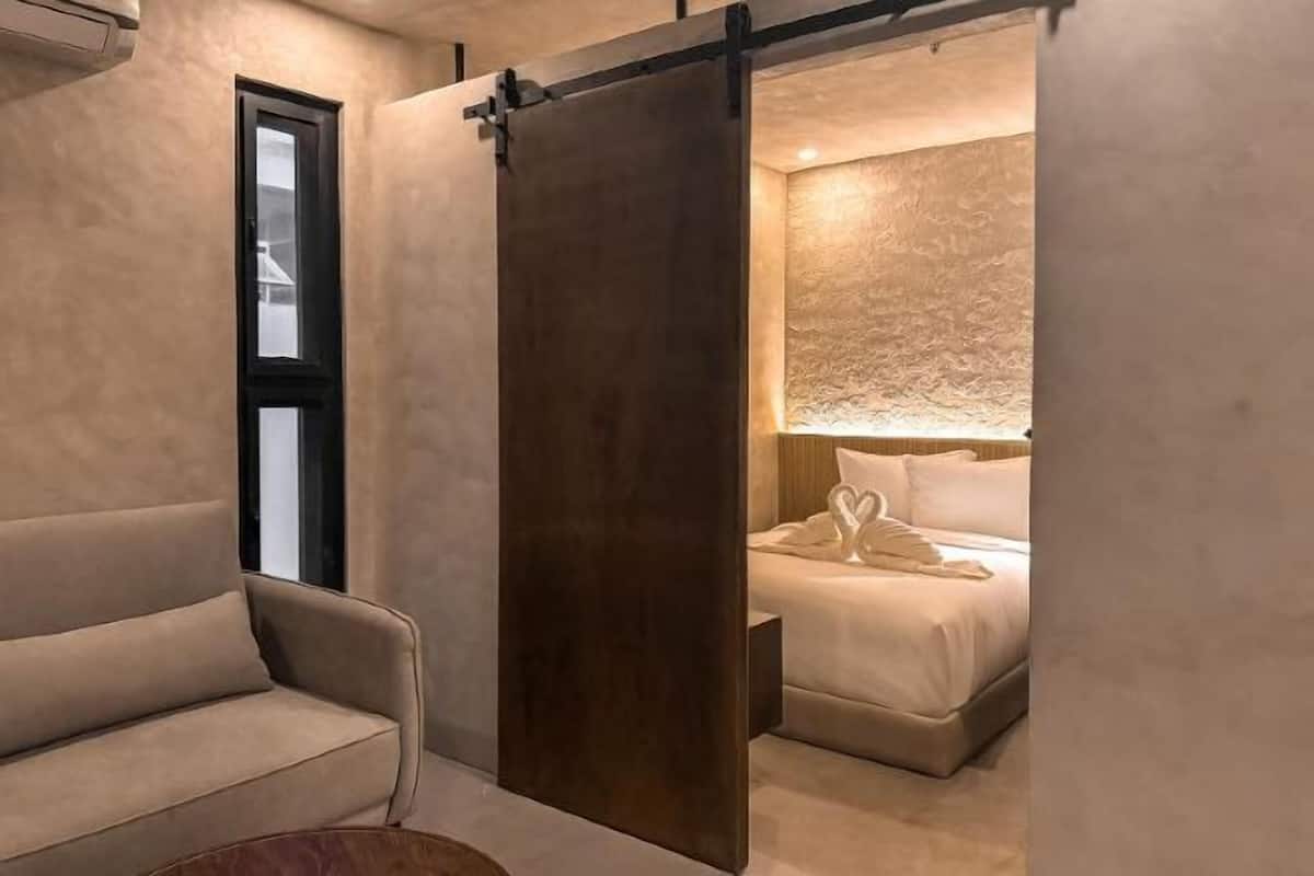 Hochwertige Bettwaren, Zimmersafe, kostenloses WLAN, Bettwäsche