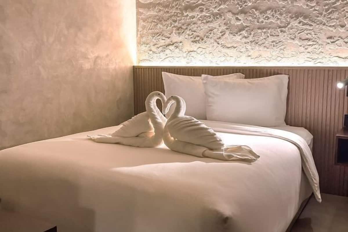 1 dormitorio, ropa de cama de alta calidad, caja fuerte y wifi gratis