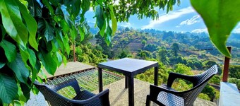 Near Antigua Guatemala, Eco-friendly cabin with amazing views.