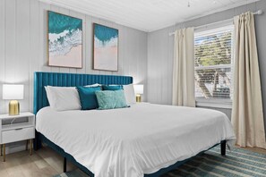 6 slaapkamers, een strijkplank/strijkijzer, wifi, beddengoed