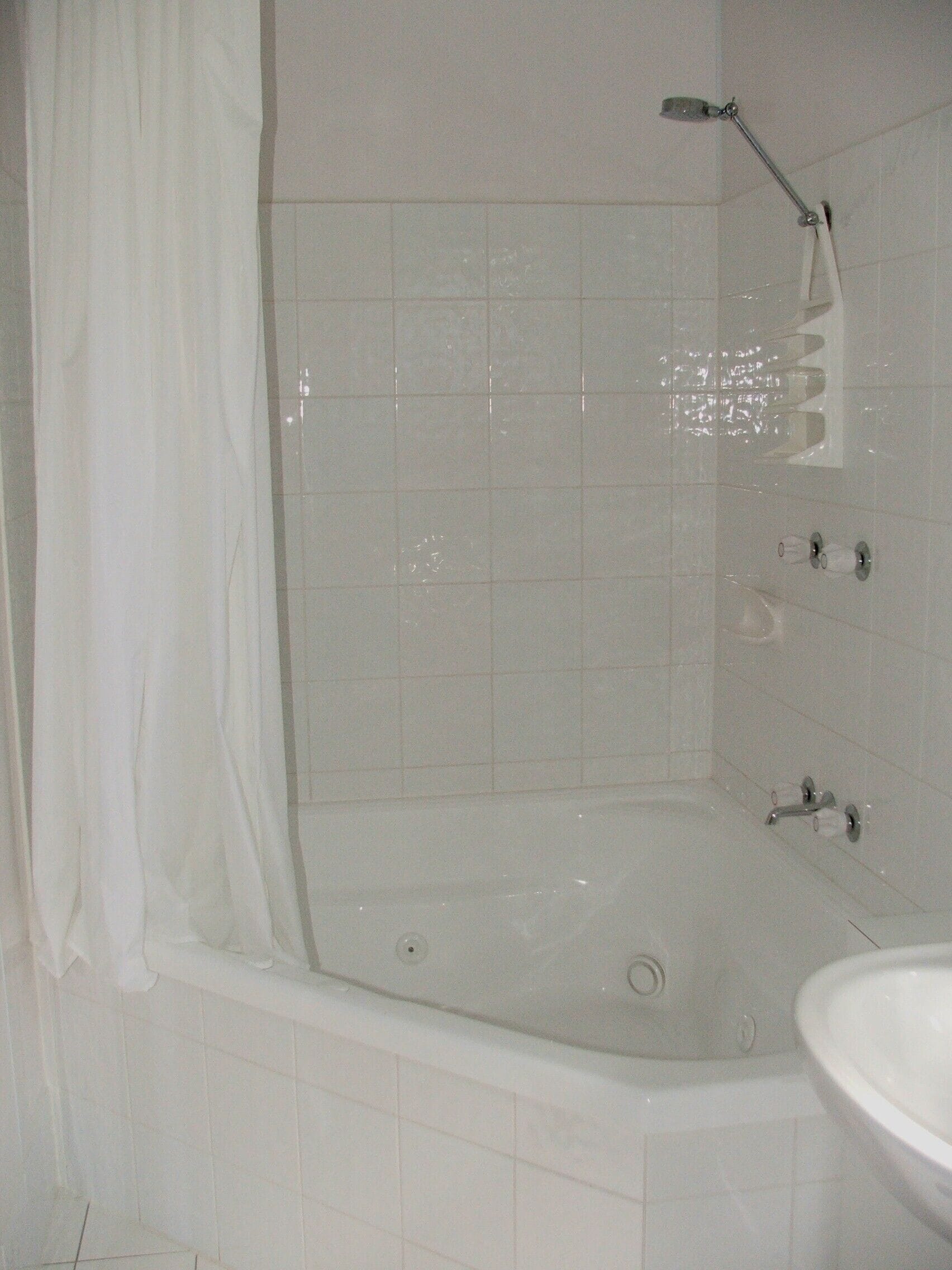 ดีลักซ์เคบิน, วิวทะเล | ห้องน้ำ | ฝักบัว, ไดร์เป่าผม, ผ้าเช็ดตัว, สบู่