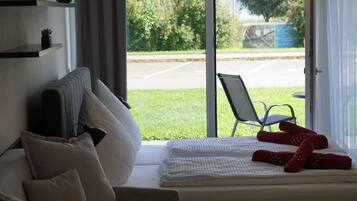 1 Schlafzimmer, BĂŒgeleisen/BĂŒgelbrett, kostenloses WLAN, BettwĂ€sche