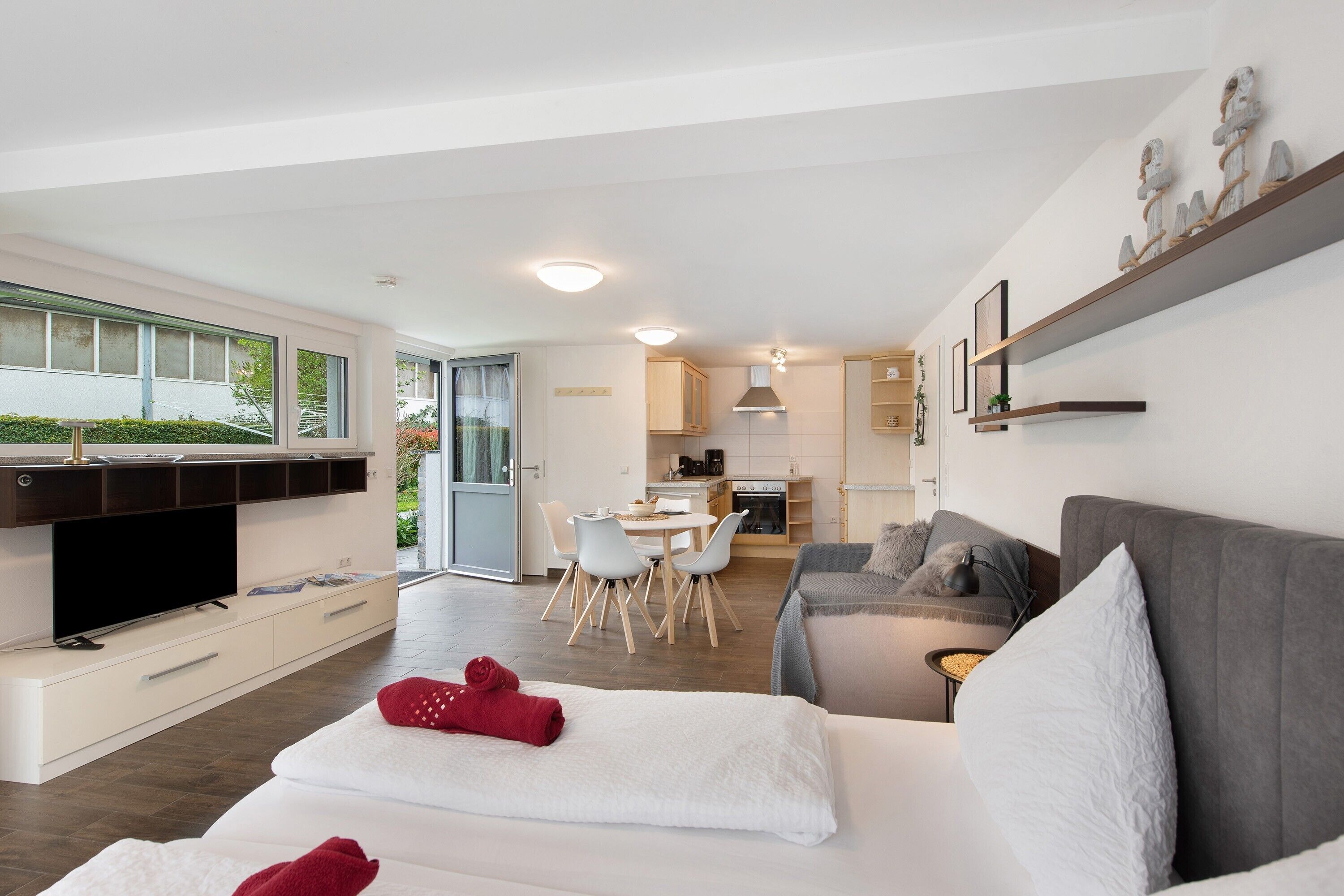 1 Schlafzimmer, Bügeleisen/Bügelbrett, kostenloses WLAN, Bettwäsche