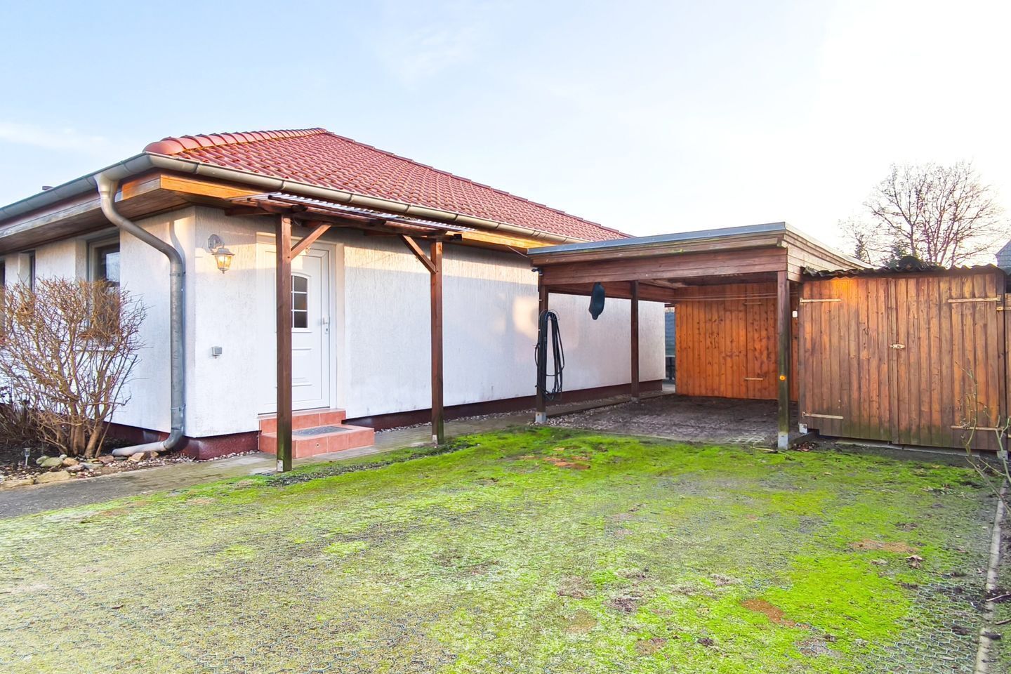 Ferienhaus mit Carport in Zinnowitz auf Usedom