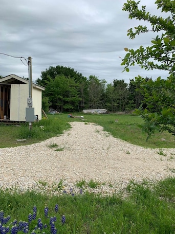 Property grounds. Rv camping site with all hookups