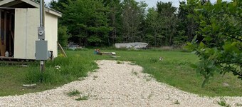 Rv camping site with all hookups