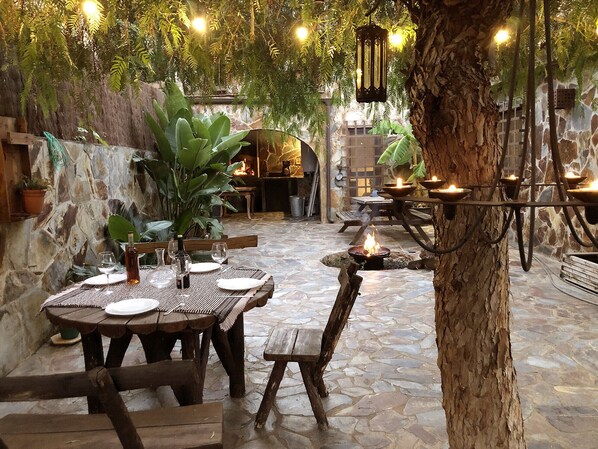 Restaurante al aire libre