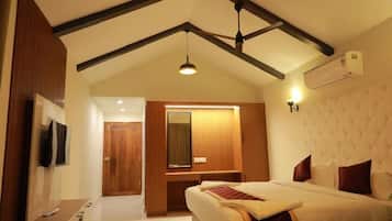 Premium-Ferienhaus, Nichtraucher, Poolblick | 2 Schlafzimmer, kostenloses WLAN