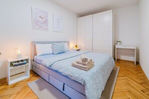 1 bedroom, iron/ironing board, free WiFi, bed sheets