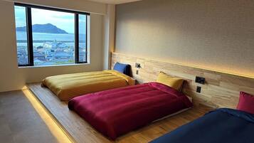 2 dormitorios, escritorio, wifi gratis y ropa de cama