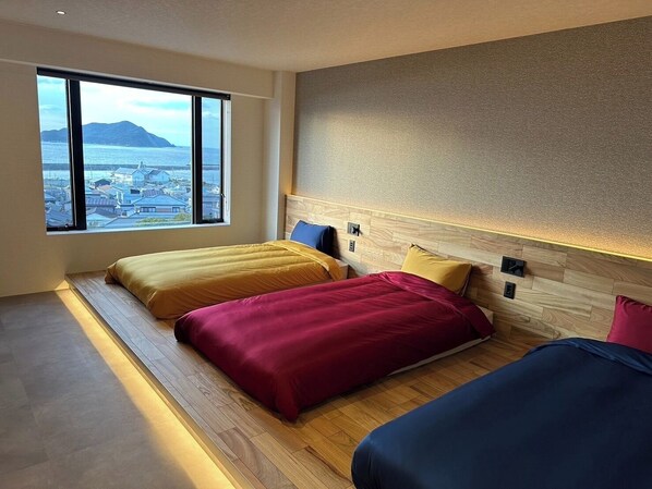 2 bedrooms, desk, free WiFi, bed sheets