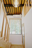 舒适双人房, 1 张特大床, 微波炉, 花园景观 | 住宿景观