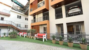 Façade de lâhĂ©bergement