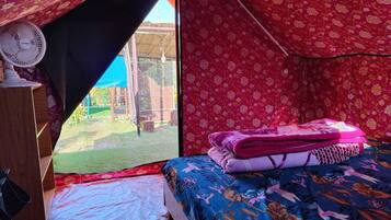 Tent, Non Smoking, Garden Area | Memory foam beds, free WiFi