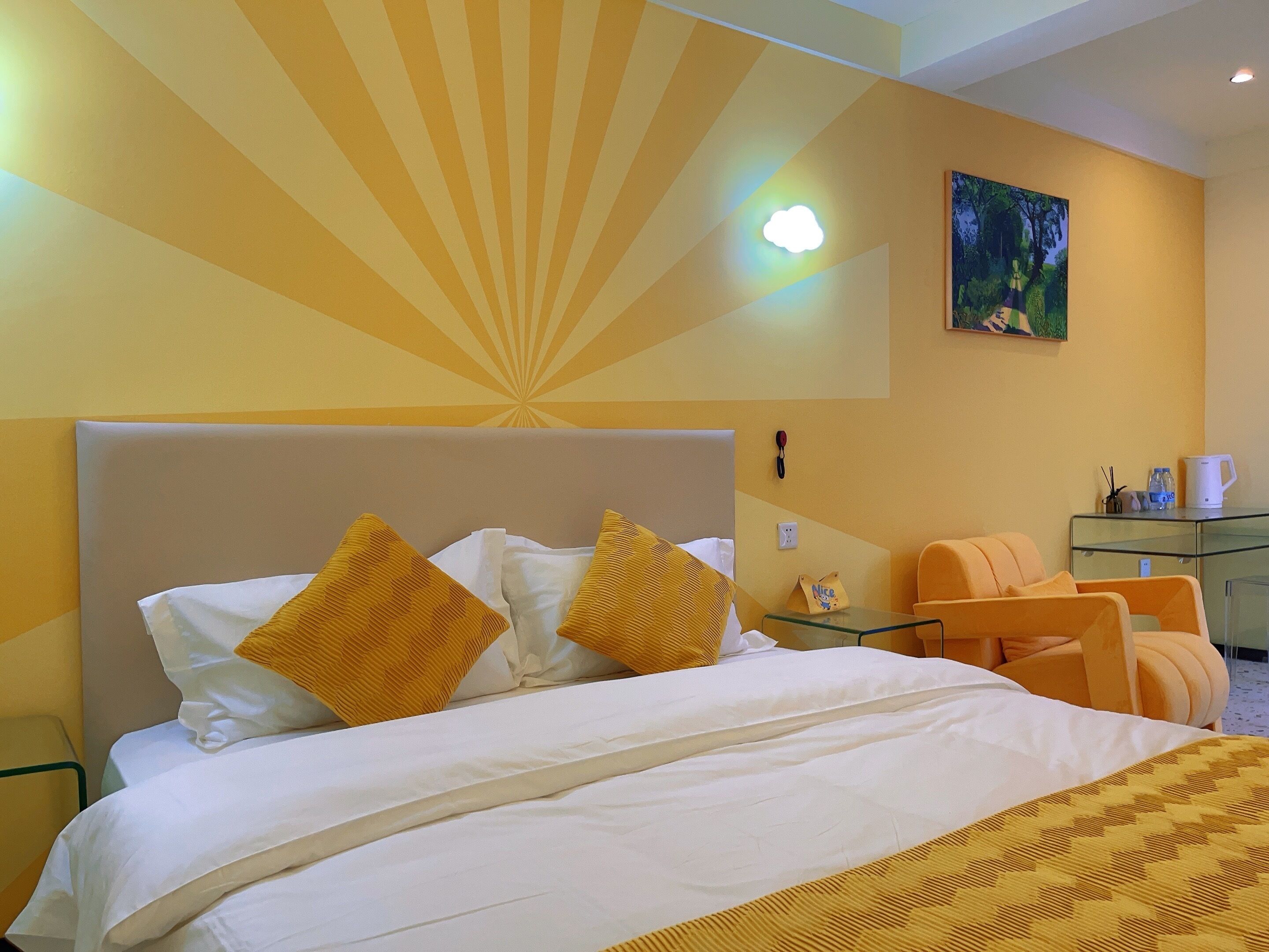 68 Huangdoudou Luxury Double Bed | 免费 WiFi