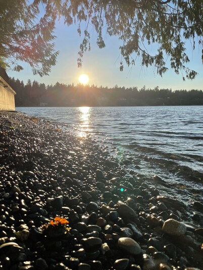 "Old Pine" Rustic Waterfront Cabin w/ Outdoor Tub #CabinVibes