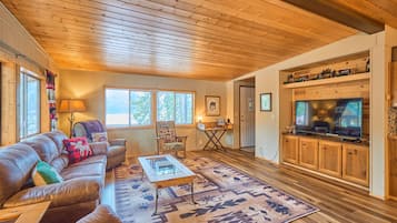 TV connectée, cheminée