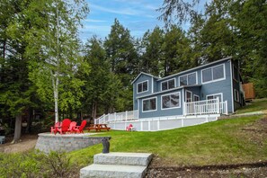 Terrace/patio - Lakefront Home w/ Seasonal Dock in Limerick! (Limerick)