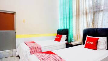 1 kamar tidur, seprai premium, Wi-Fi gratis, dan seprai linen