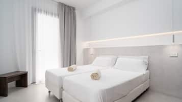 3 slaapkamers, een strijkplank/strijkijzer, gratis wifi, beddengoed