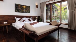 Garden view - Khmer Lodge (Siem Reap)