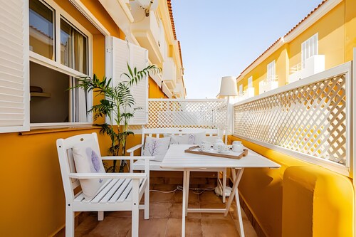 Maison de vacances '1ère Ligne Plage, 3 Chambres Islantilla' avec jardin privé