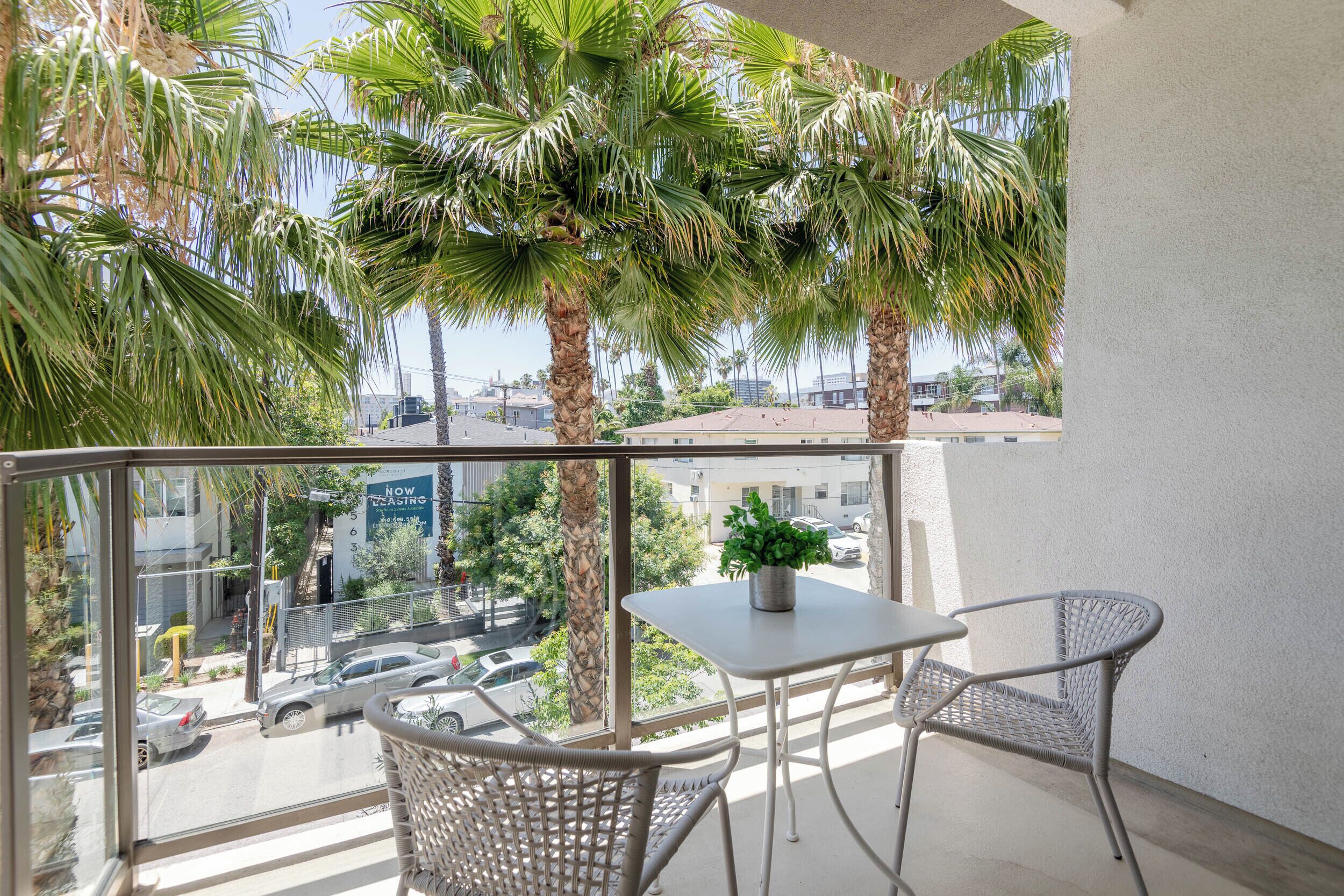 Hollywood Cozy Apartment | Terraza o patio