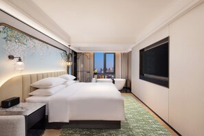 Premier Double Room, 1 King Bed, Private Bathroom, City View - Kunming Kasion Hotel (Kunming)