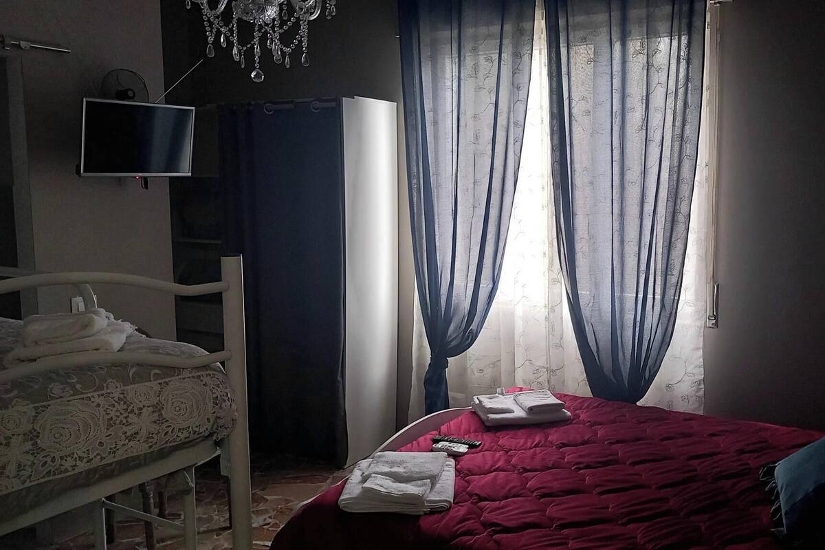 Comfort-Vierbettzimmer, Mehrere Betten, Bergblick | Badezimmer