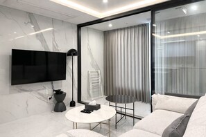 STAY-G A (DOUBLE BED) | Zona de estar | Una televisión, Netflix, suelo radiante, servicios de streaming