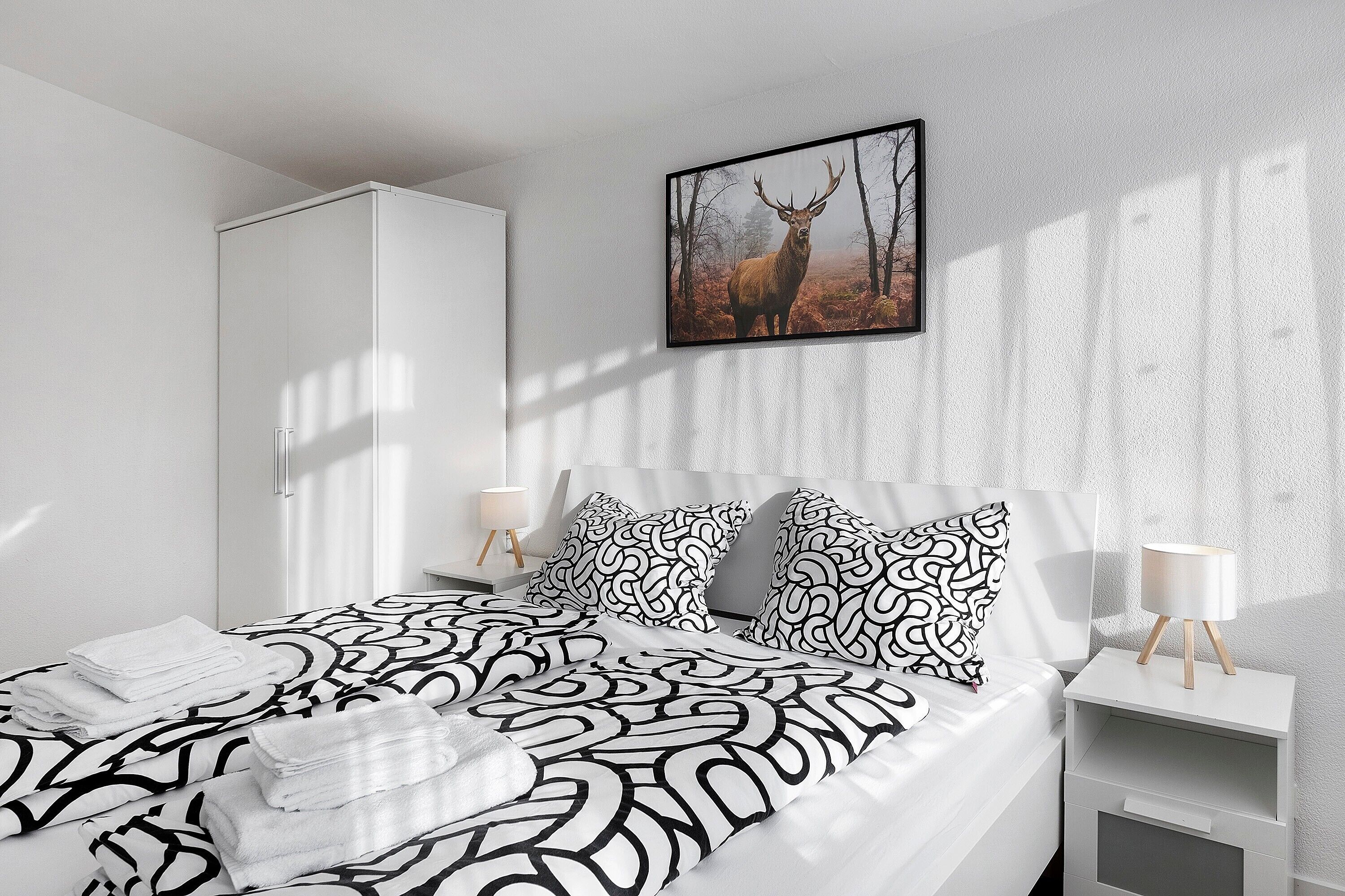 1 Schlafzimmer, kostenloses WLAN, Bettwäsche