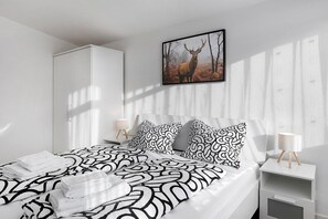 1 Schlafzimmer, kostenloses WLAN, Bettwäsche