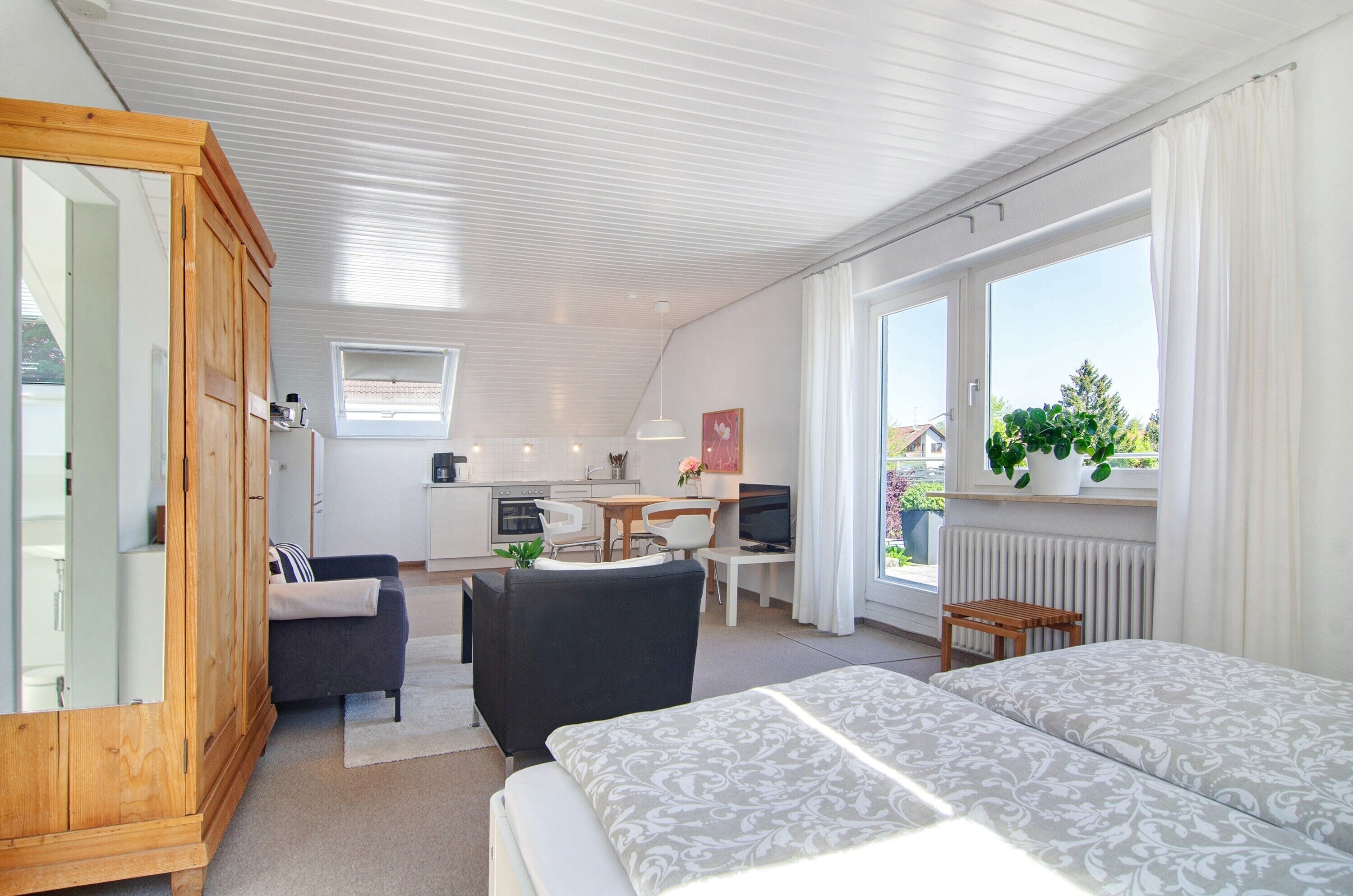 1 Schlafzimmer, kostenloses WLAN, Bettwäsche