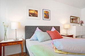 1 غرفة نوم وواي فاي مجانًا وملاءات أسرّة