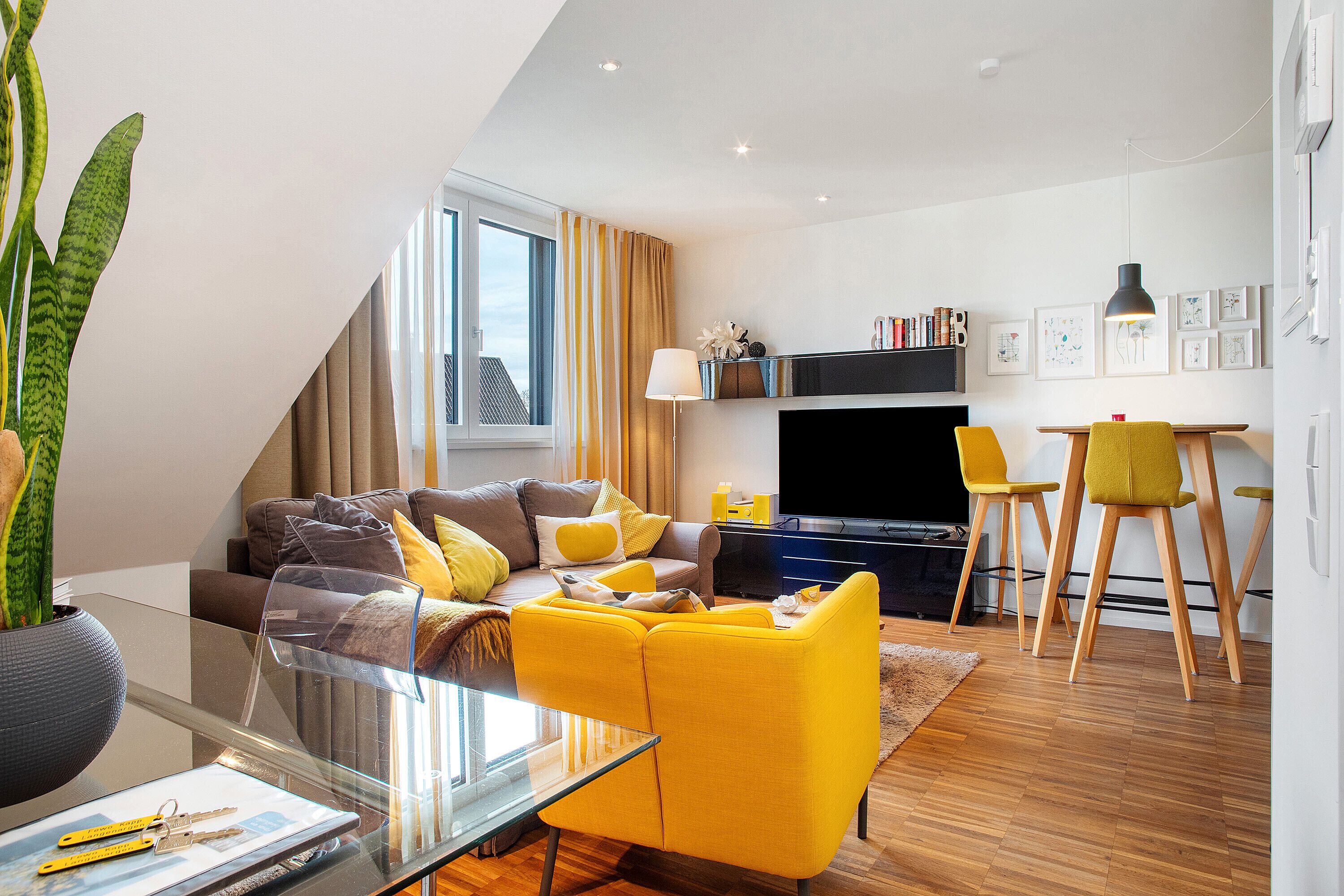 Fernseher, Stereoanlage