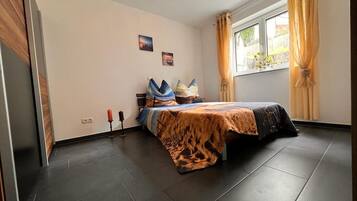 1 makuuhuone, ilmainen Wi-Fi, vuodevaatteet