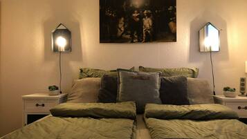 Ferienhaus | 1 Schlafzimmer, individuell eingerichtet, Bettwäsche
