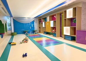 Children’s play area – indoor - Capital Bay Comfort Studio city view (Dubai)