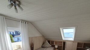 2 soverom, strykejern/-brett, wi-fi (inkludert) og sengetøy