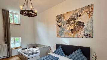 2 chambres, fer et planche Ă  repasser, Wi-Fi gratuit, draps fournis