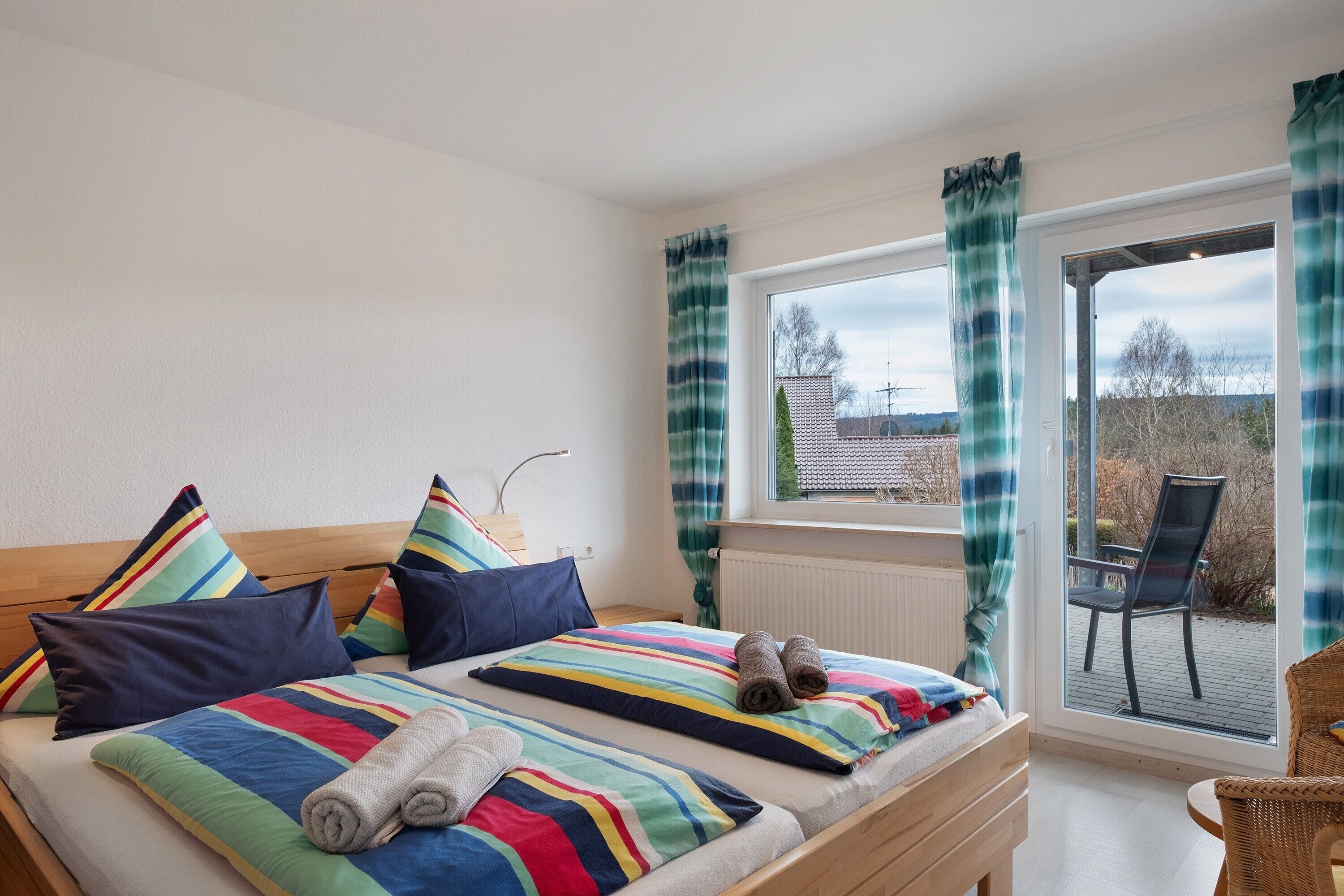 2 bedrooms, iron/ironing board, free WiFi, bed sheets