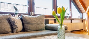 Apartment 'Naturblick' with Mountain View, Shared Garden and Wi-Fi