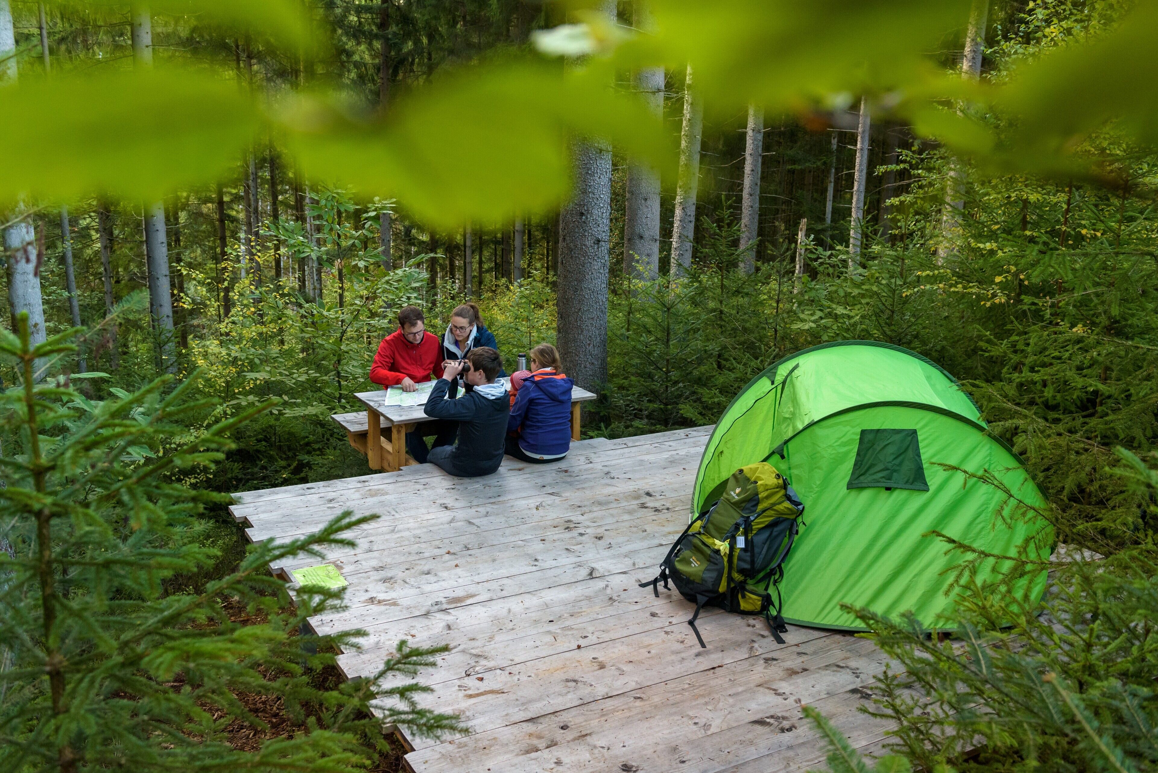Restauration en plein air