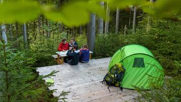 Restauration en plein air