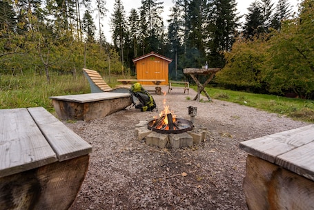 Property grounds. Trekking Camp on the Renchtalsteig – Campsite