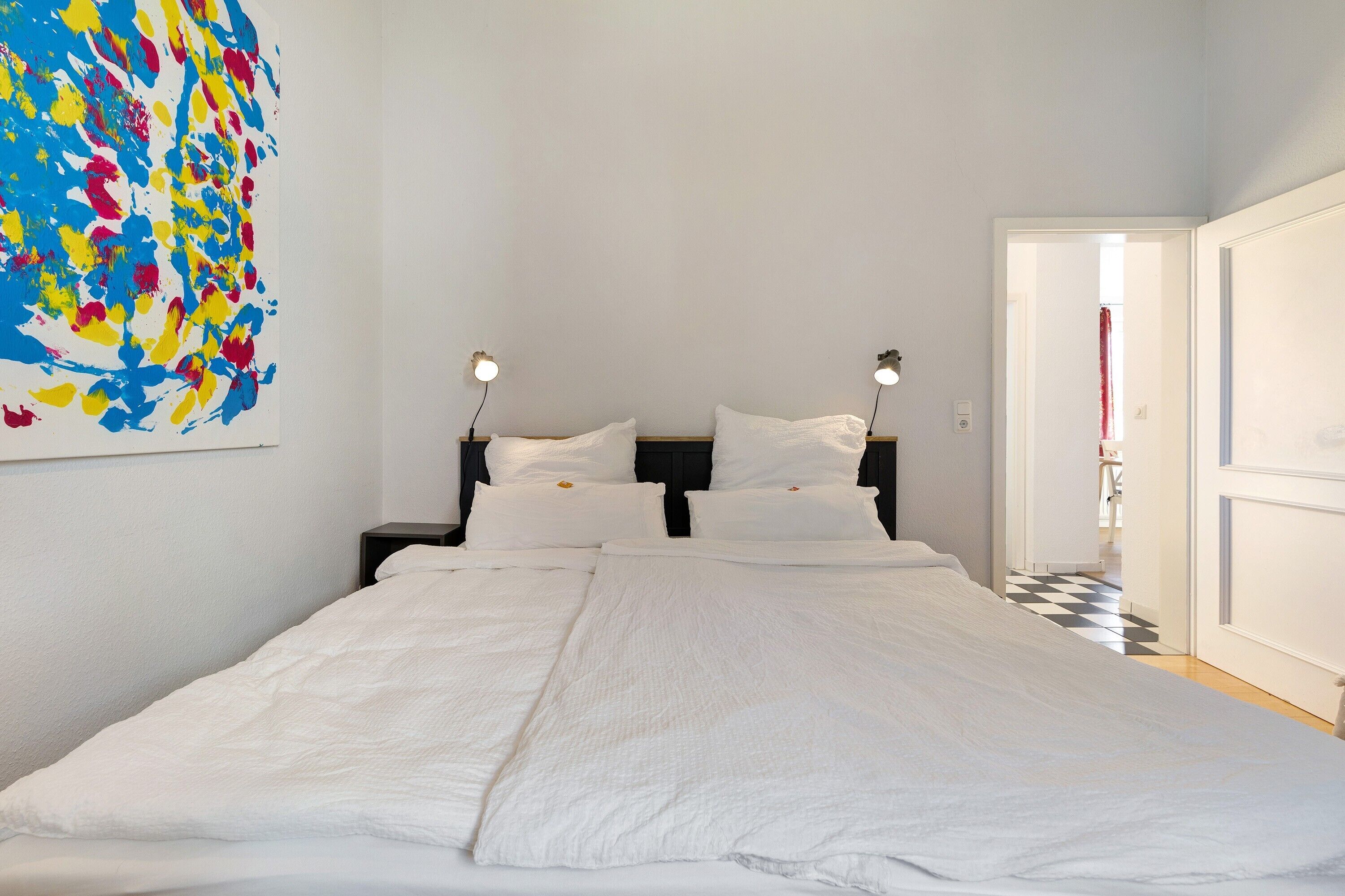 1 Schlafzimmer, Bügeleisen/Bügelbrett, kostenloses WLAN, Bettwäsche