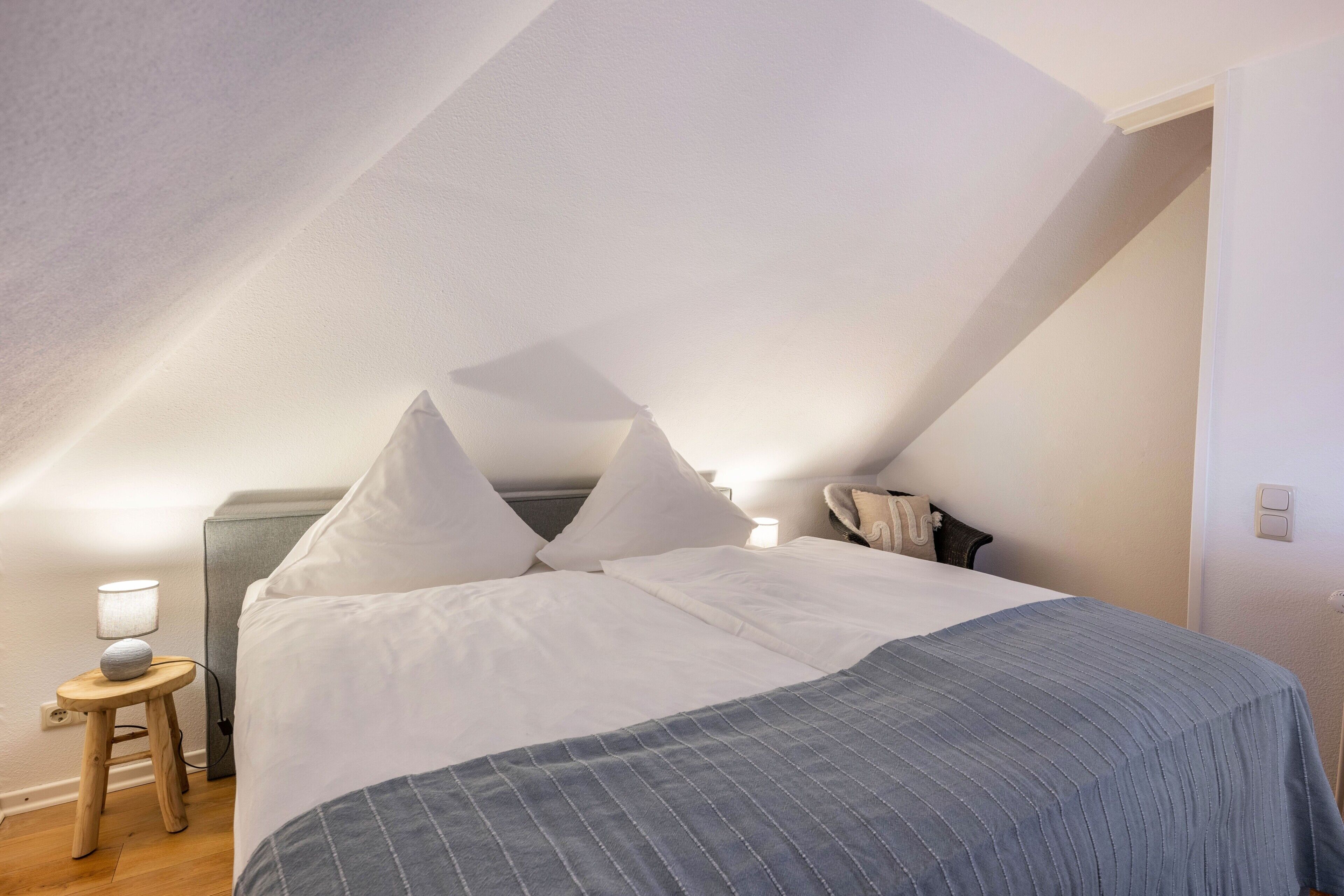 1 makuuhuone, vuodevaatteet