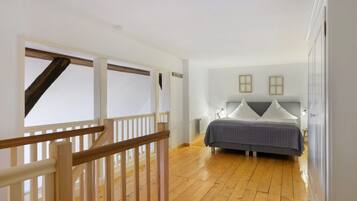 1 makuuhuone, vuodevaatteet